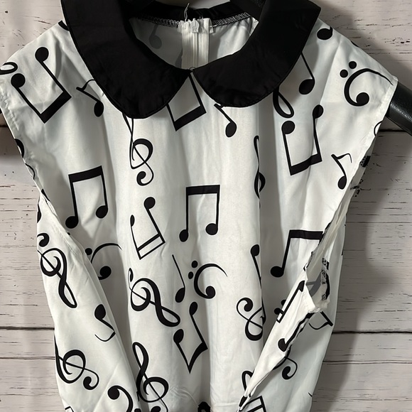 Music Note dress - Picture 2 of 6